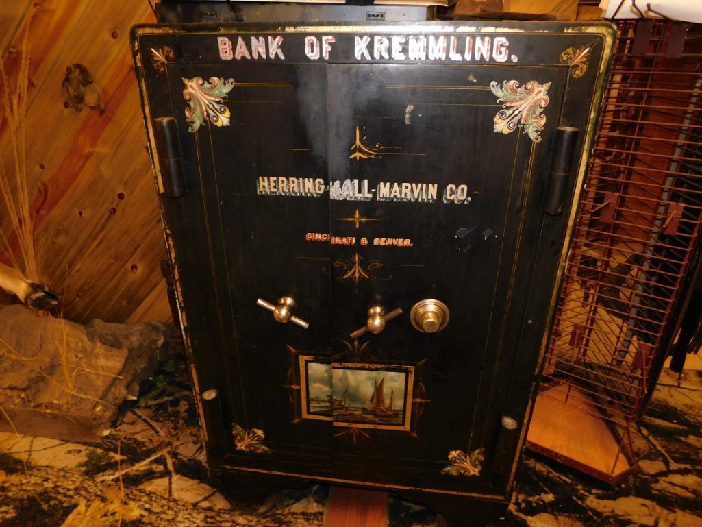 Amazing antique Bank of Kremmling Colorado safe