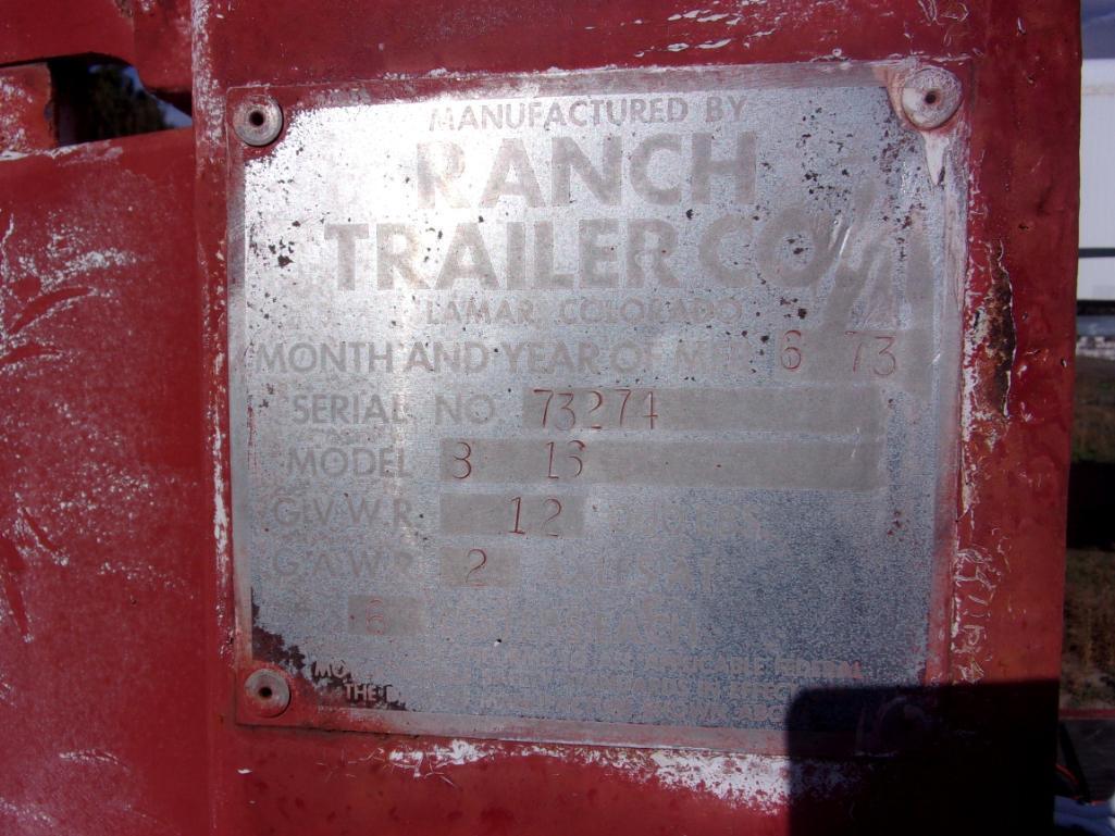 1973 Ranch Trailer Company 8/16