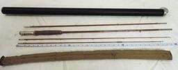 Godwin Granger 9' 3 piece Granger special Flyrod with extra tip, soft and hard case.