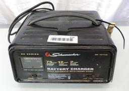 Schumacher SE-1275A automatic battery charger (tested operable).