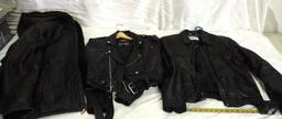 Wilsons leather jacket lot, size medium.