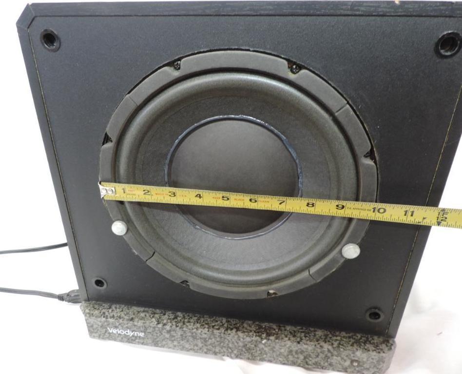 Rare Velodyne F-1200 B Servo controlled sub woofer.