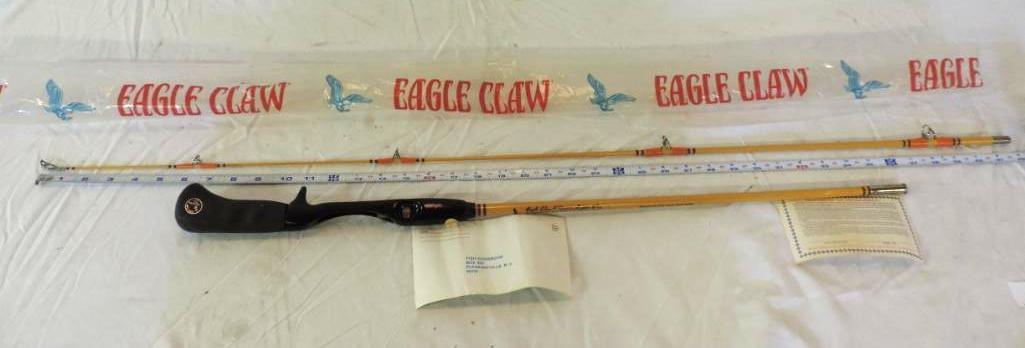 Wright Mcgill Eagle Claw ( Denco Super III ) 6' 2 piece casting rod.