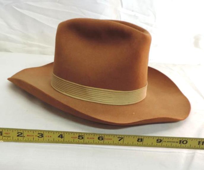 Resitol wool cowboy hat.