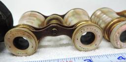 Lemaire Paris 1878 pat. Opera glasses lot.