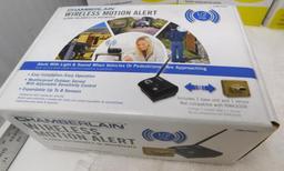 Security electronics and cordless phone