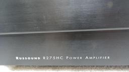 Russound R275HC power amplifier and SDB 6.1 tuner.