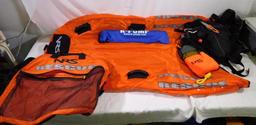 NRS Swiftwater Rescue Life jacket and rescue board