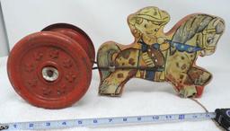 The Gong bell Mfg. Co antique USA made toy.