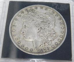 1879 US Morgan Silver Dollar Coin