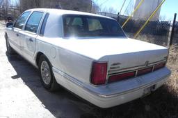 1996 Lincoln Town car