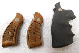 Smith and Wesson revolver grips