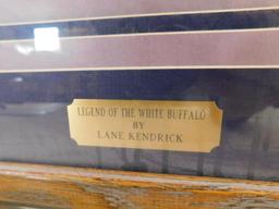 Limited Edition Giclee Legend of the White Buffalo by Lane Kendrick