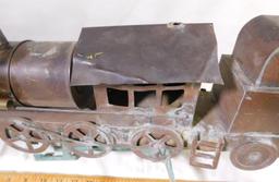 Killer Folk art railroad locomotive weathervane