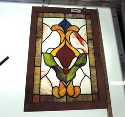 Gorgeous stained glass window.