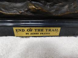 James Fraser End of the Trail Bronze statue