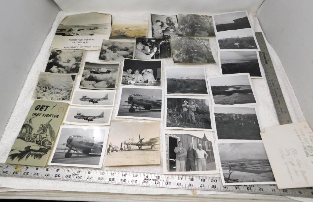 WWII photos with Enola Gay Wheeler AFB and Tora Tora Tora pictures