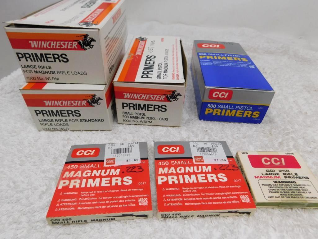 Primers for reloading NO SHIPPING