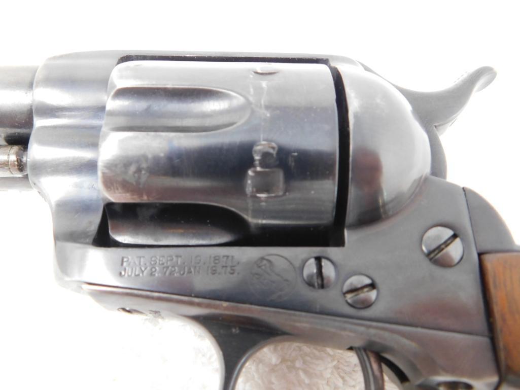 First Gen black powder frame Colt SAA Peacemaker revolver
