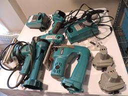 Makita 12volt cordless tools.