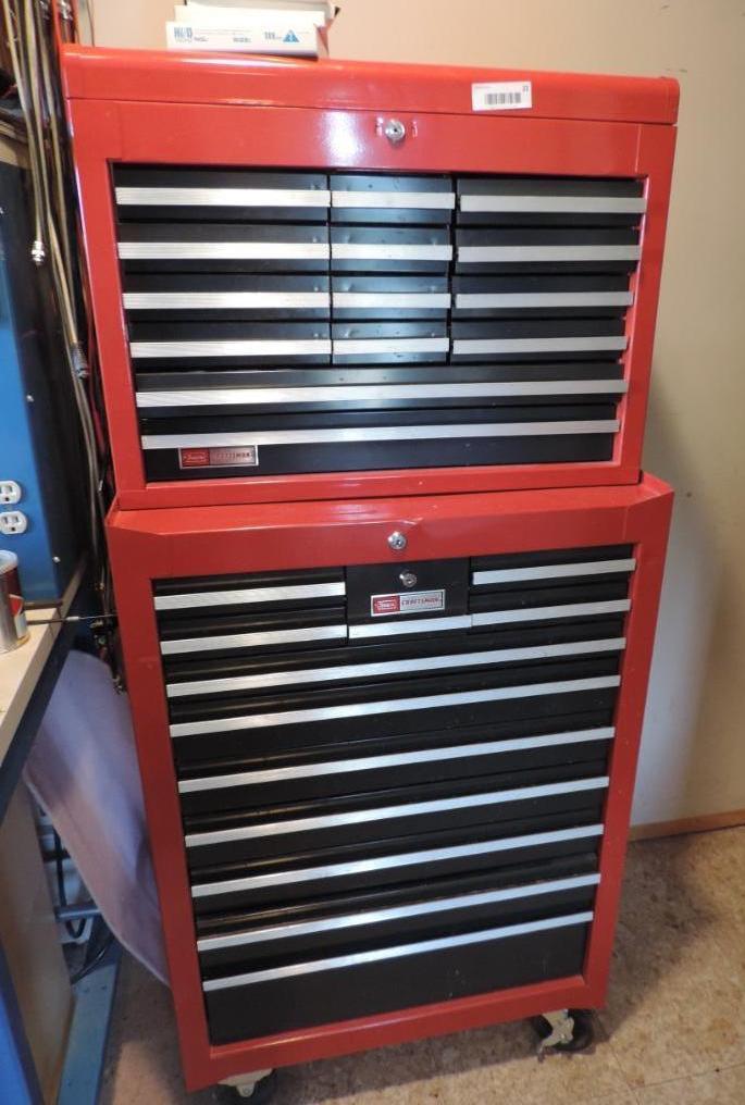 Nice Craftsman 2 piece tool box.