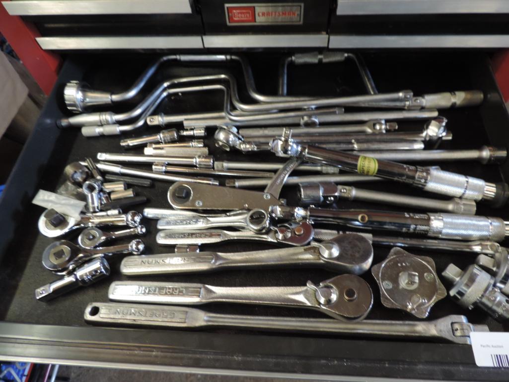 Craftsman socket wrench assortment.