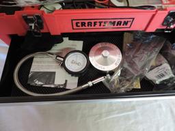 Loaded Craftsman tool box.