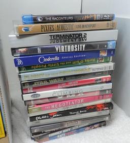Assortment of DVD's.