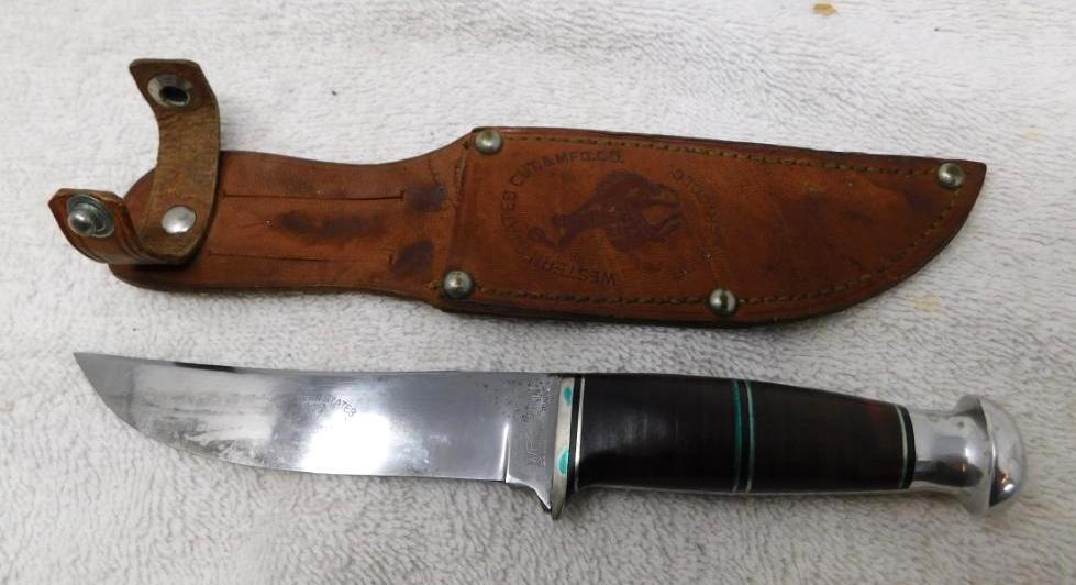 Early Western sheath knife