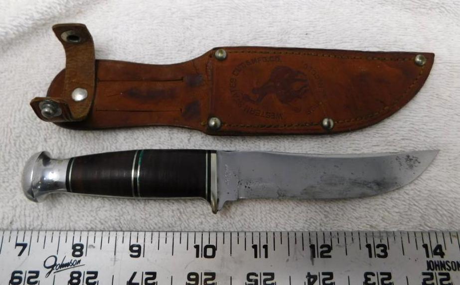 Early Western sheath knife
