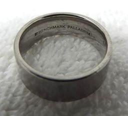 Benchmark Palladium men's ring.