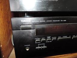 Yamaha amp, subwoofer and more.