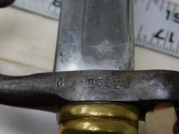 French 1866 Chassepot bayonet