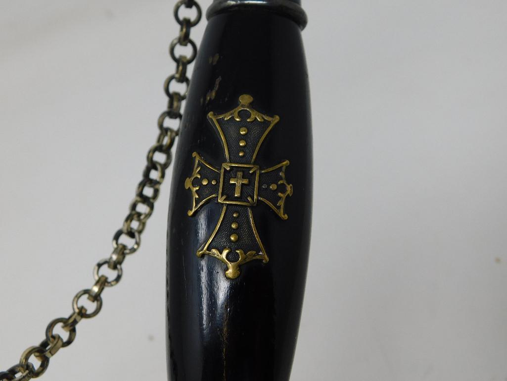 Knights of Columbus fraternal lodge sword