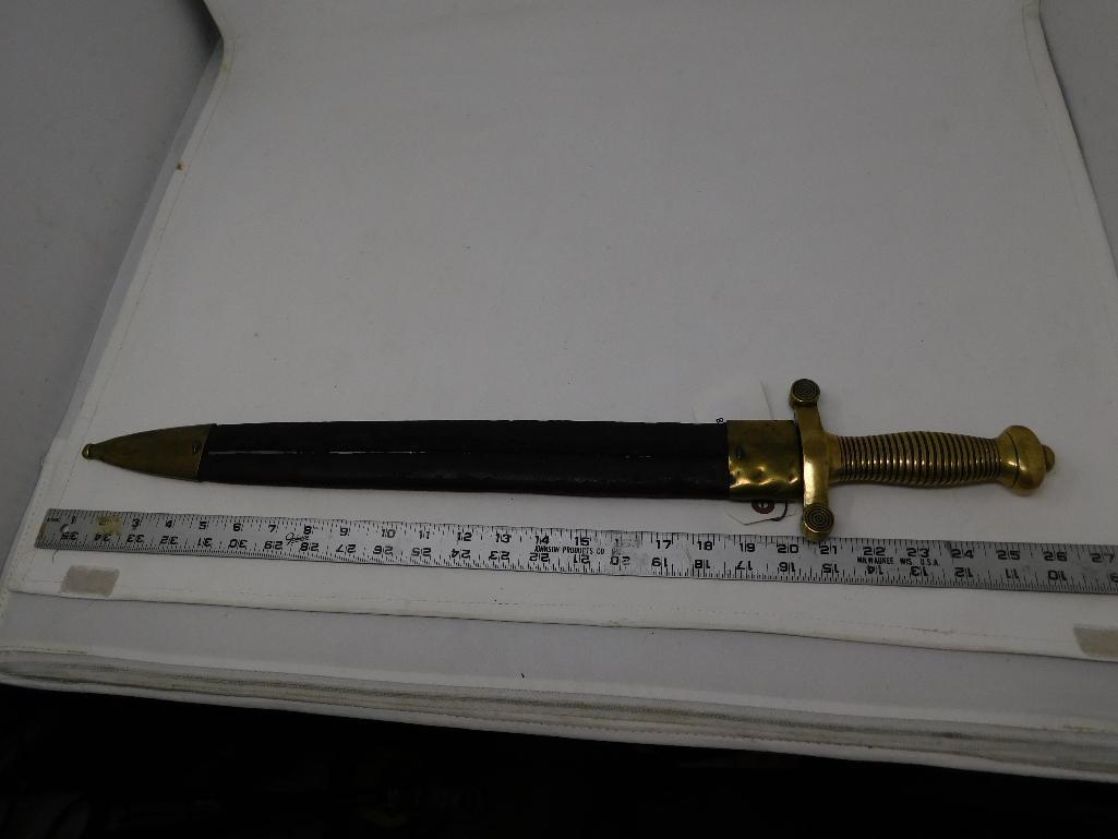 French Foot Artillery short sword