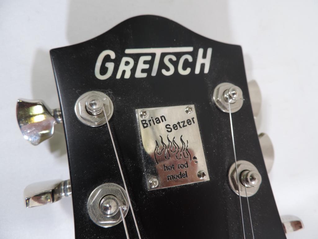 Beautiful Gretsch Brian Seltzer Hot rod Guitar.