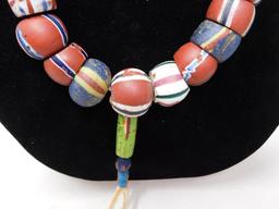 Venetian Millefiori trade bead necklace