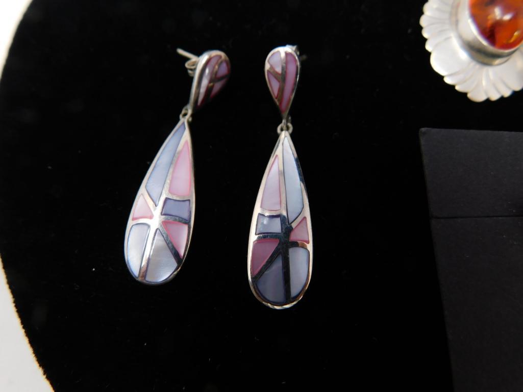 Sterling silver earrings