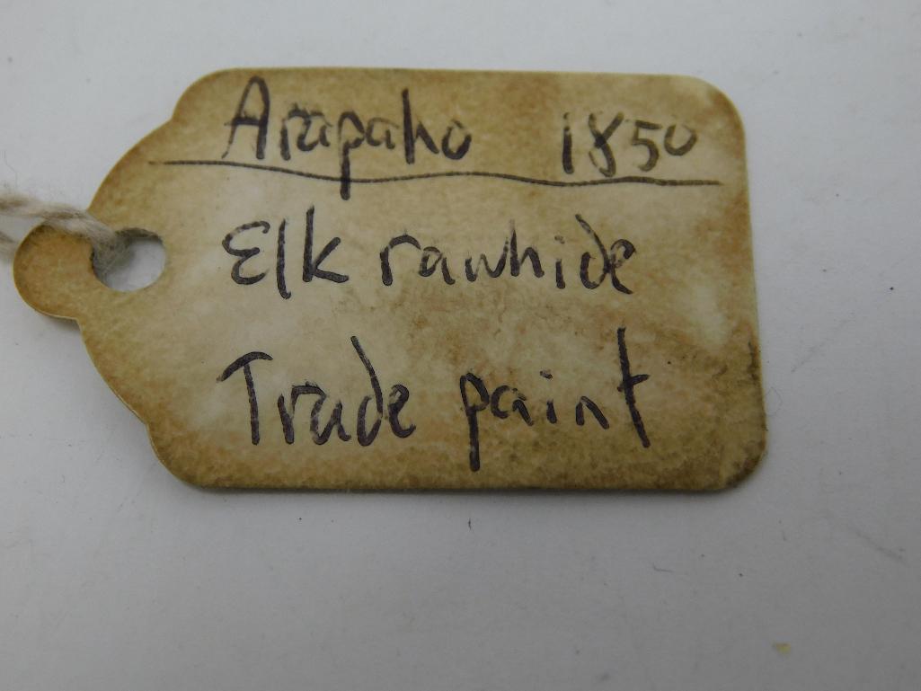 1850's Arapaho native brain tanned pouch