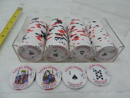 100 Lucky Strike at Pete's Place 1$ collector chips.