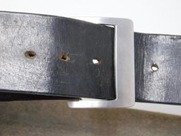 Bowen hidden push knife belt