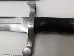 Portuguese Steyr 1886 Kropatschek bayonet