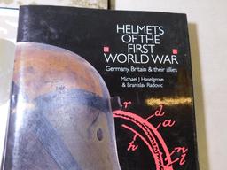 Books on military helmets