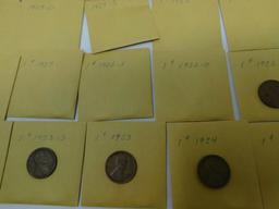 US Lincoln Wheat penny assortment