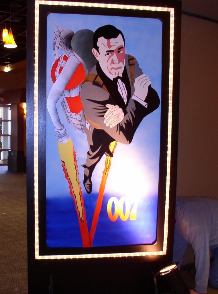 James Bond 6'x3' Foam Insert set