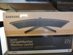 New Samsung CF398 Curved 27" monitor.