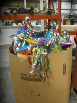 Large box lot of Small Pinatas 12+