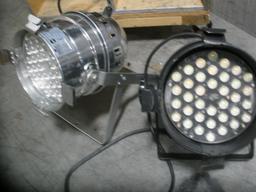 LED Strobe, Flood and Spotlights lot in custom road box