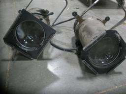 Fresnel Manual Focus High Intensity Spot Lights pair