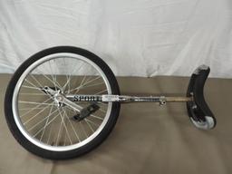 Fishbone sport unicycle.